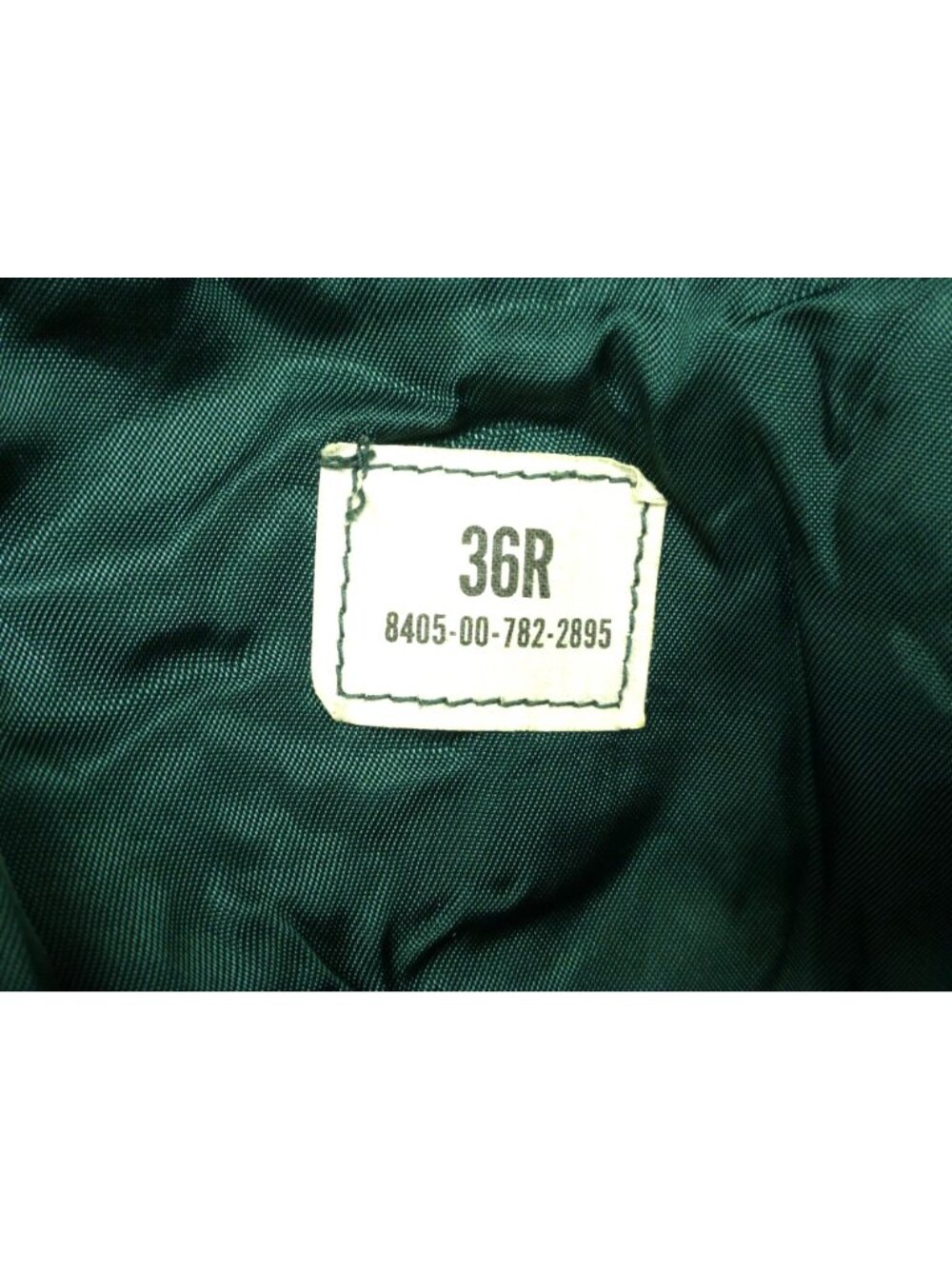 VTG U.S. Army AG-44 Wool Gabardine Overcoat 36R AG-44 Belt & Removable Liner Gre - Picture 4 of 16